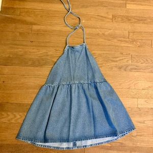 ASOS Jean Halter Top